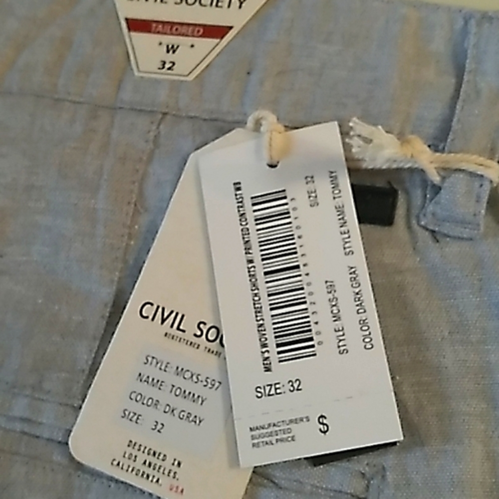 Civil society men's shorts